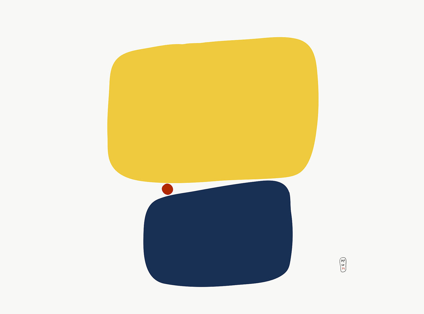 Minimalist art prints, Giclée print, Hahnemühle Photo Rag paper stock, archival quality for 100+ years