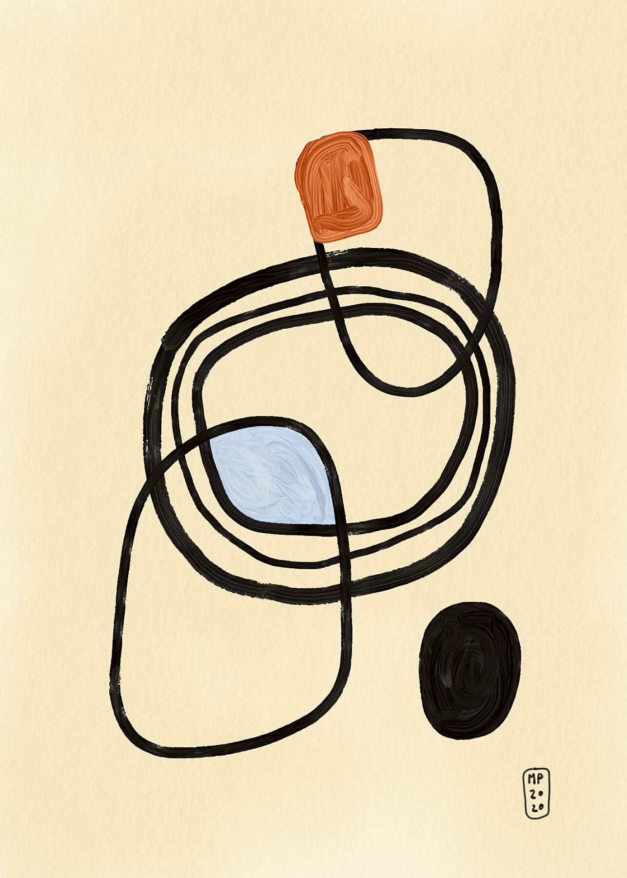 Minimalist art prints, Giclée print, Hahnemühle Photo Rag paper stock, archival quality for 100+ years