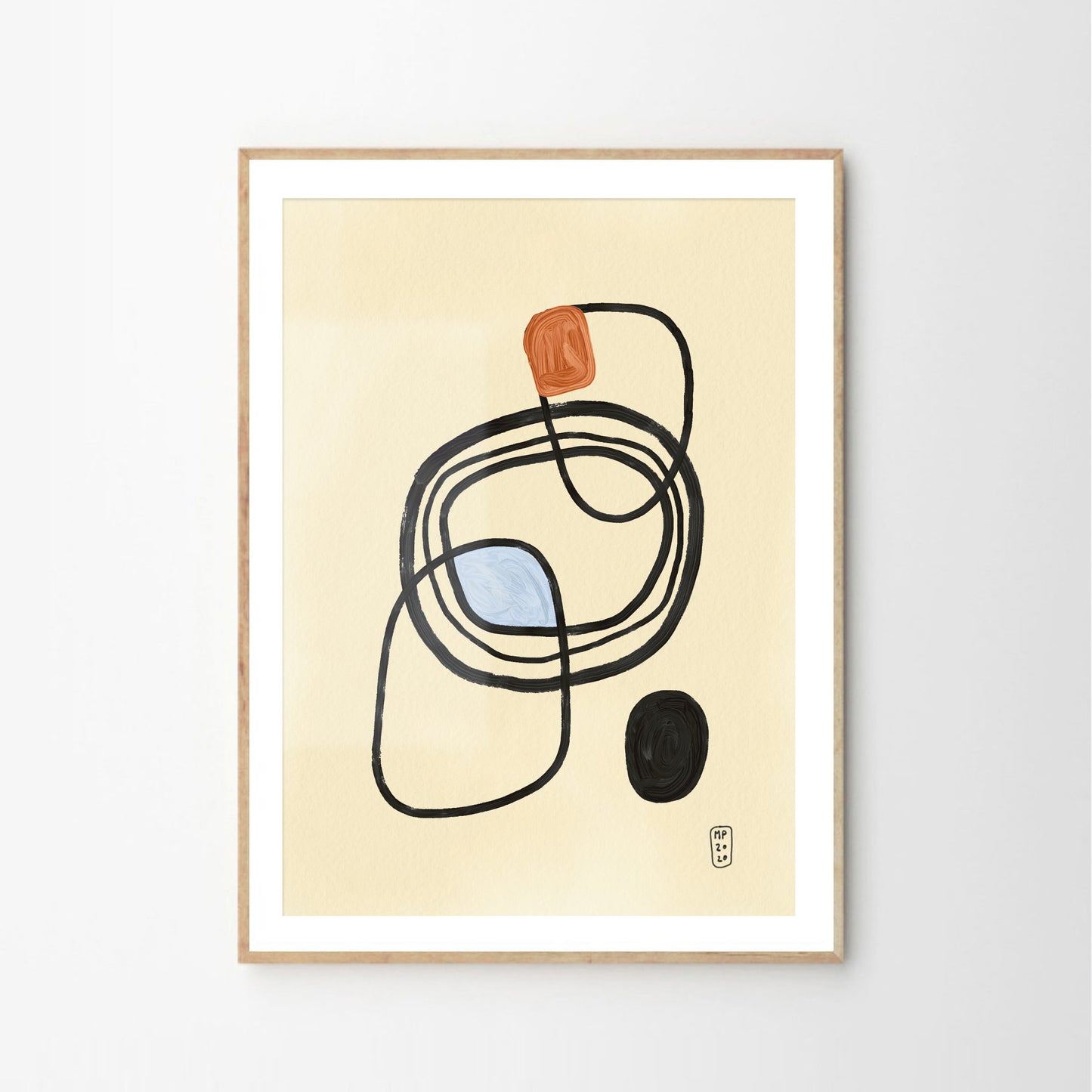 Minimalist art prints, Giclée print, Hahnemühle Photo Rag paper stock, archival quality for 100+ years