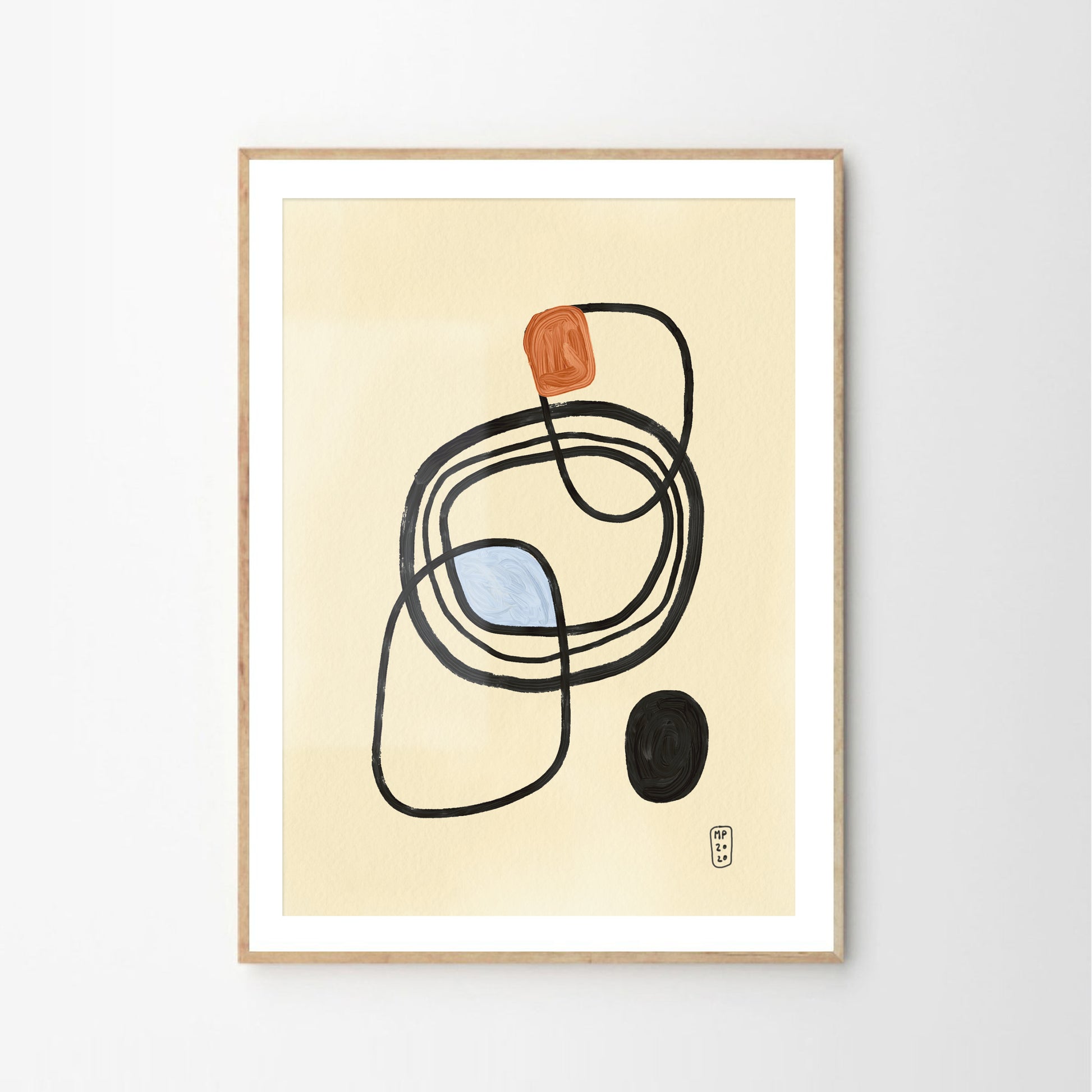 Minimalist art prints, Giclée print, Hahnemühle Photo Rag paper stock, archival quality for 100+ years