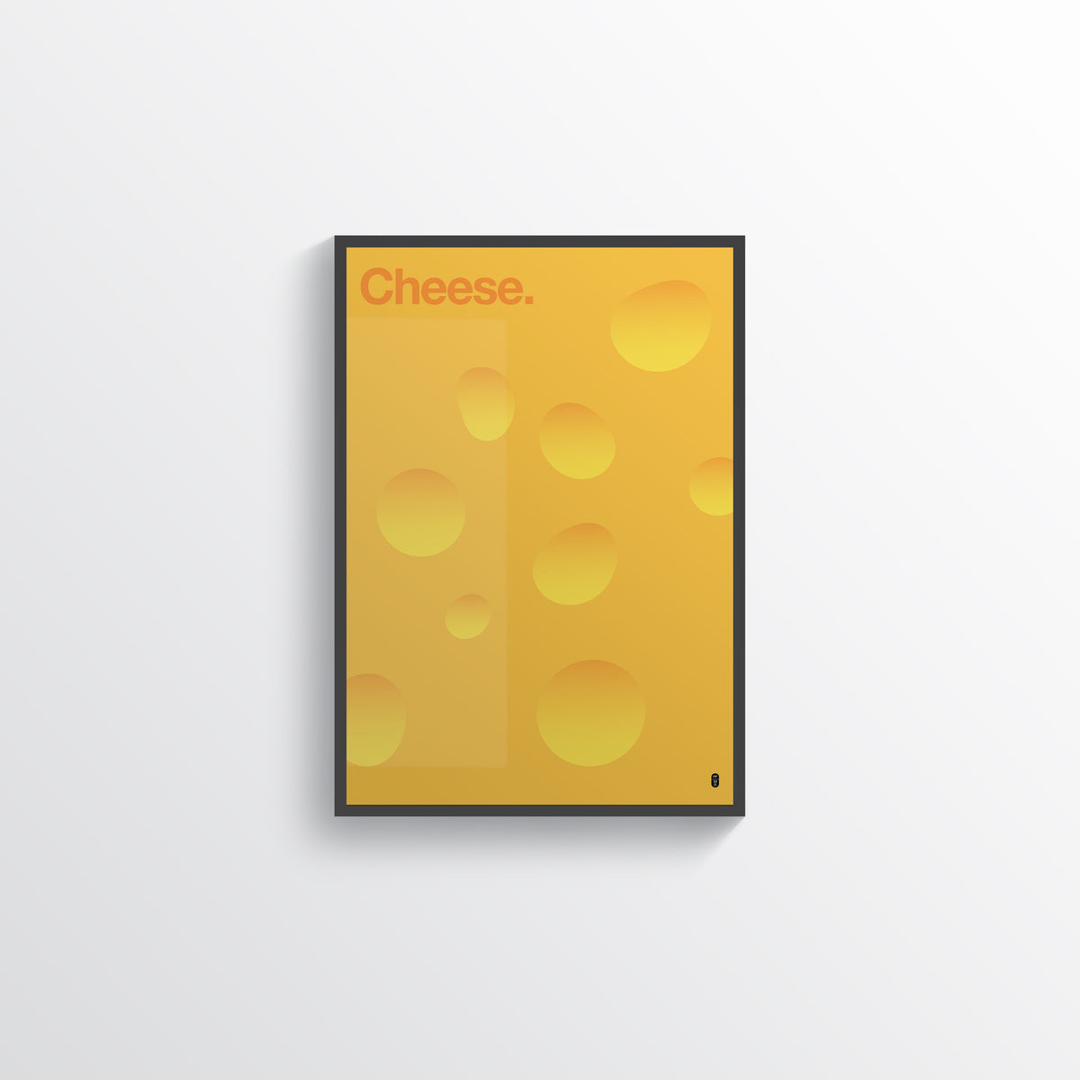 Cheese Poster Frame Cheese - Art Wall Poster, beautifulize your home! – Studio Martino ...